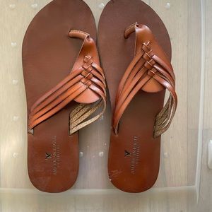 American Eagle woven sandals